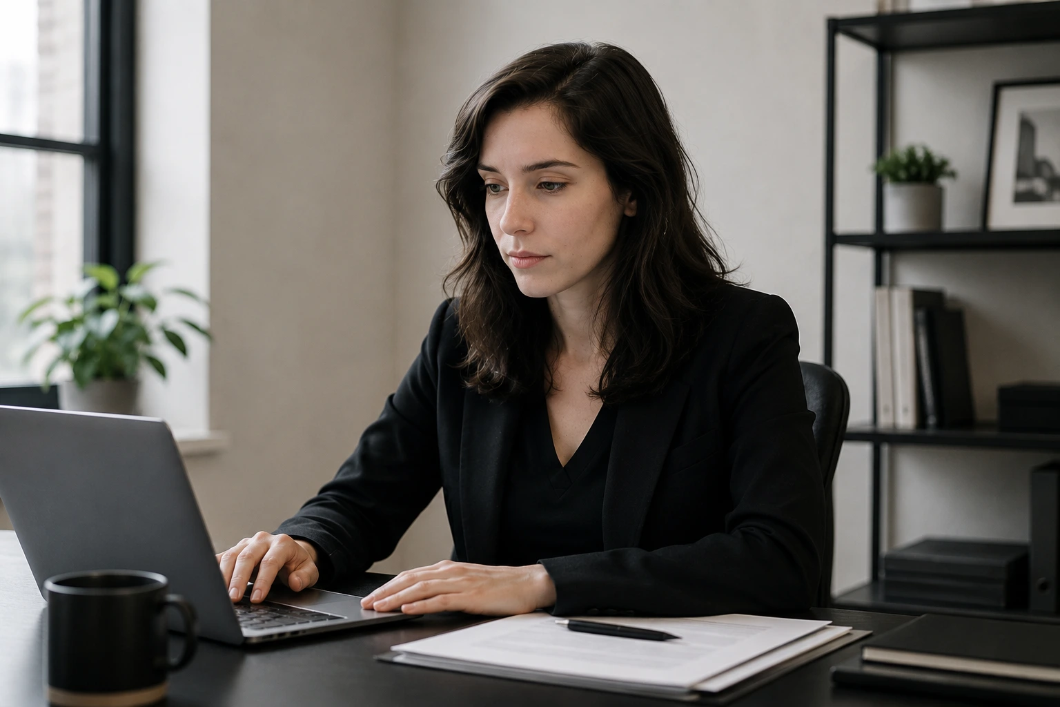 Rebecca Daniels at work